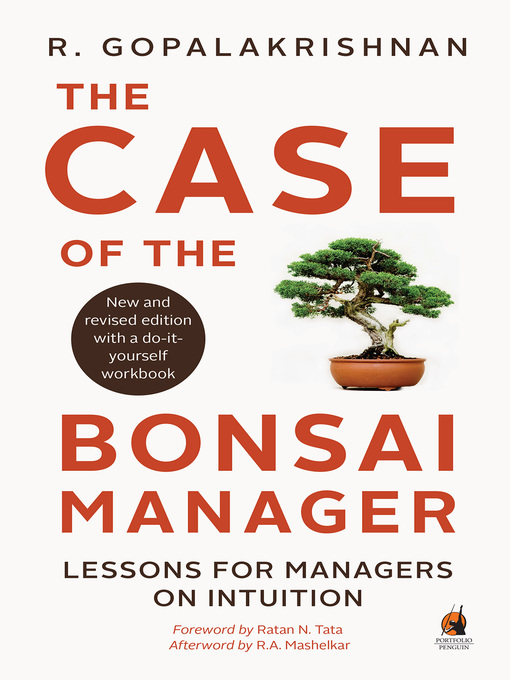Title details for Case of the Bonsai Manager by R Gopalakrishnan - Available